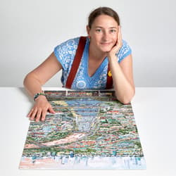 Galeria - zdjęcie nr. 3 - Puzzlove. CzuCzu Miasto Warszawa 1000 elementów