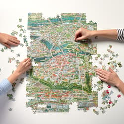 Galeria - zdjęcie nr. 4 - Puzzlove. Czuczu Miasto Wrocław 1000 elementów