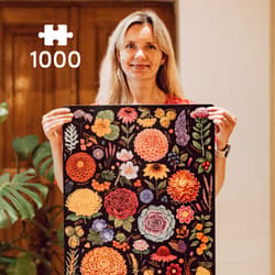 Galeria - zdjęcie nr. 4 - Puzzlove. Czuczu Nastrojowe kwiaty 1000 elementów