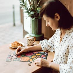 Galeria - zdjęcie nr. 3 - Puzzlove. Czuczu Nastrojowe kwiaty 150 elementów