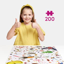 Galeria - zdjęcie nr. 3 - Puzzlove. CzuCzu Owady 200 elementów