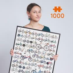 Galeria - zdjęcie nr. 5 - Puzzlove. CzuCzu Rowery 1000 elementów