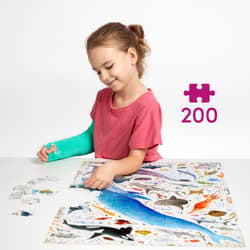Galeria - zdjęcie nr. 4 - Puzzlove. CzuCzu Ryby i zwierzęta wodne 200 elementów
