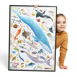 Galeria - zdjęcie nr. 3 - Puzzlove. CzuCzu Ryby i zwierzęta wodne 200 elementów