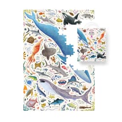 Galeria - zdjęcie nr. 2 - Puzzlove. CzuCzu Ryby i zwierzęta wodne 200 elementów