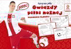 PZPN Piłkarskie plakaty do kolorowania Gwiazdy piłki nożnej - Opracowanie Zbiorowe