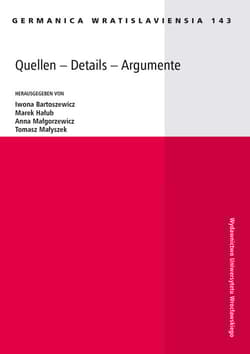 Quellen - Details - Argumente