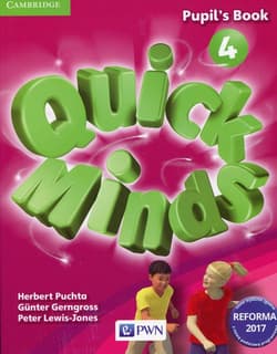 Quick Minds 4 Pupil's Book Szkoła podstawowa - Puchta Herbert, Günter Gerngross, Lewis-Jones Peter