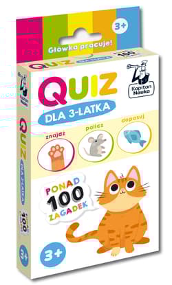 Quiz dla 3-latka Kapitan Nauka - Zuzanna Osuchowska