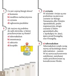 Galeria - zdjęcie nr. 4 - Quiz dla ministrantów. 80 pytań i odpowiedzi. 7 stopni trudności
