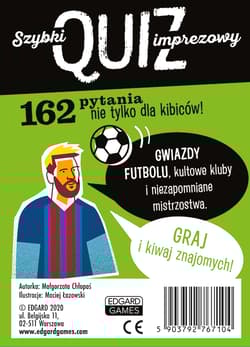 Galeria - zdjęcie nr. 2 - Quiz imprezowy Piłka nożna