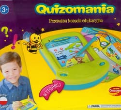 Quizomania Przenośna konsola edukacyjna