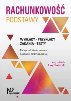 Rachunkowość Podstawy Wykłady  Przykłady Zadania Testy