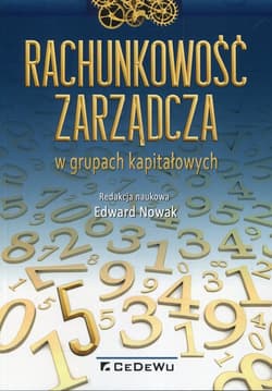 Rachunkowość zarządcza w grupach kapitałowych