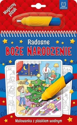 Radosne Boże Narodzenie Malowanka z pisakiem wodnym - Opracowanie Zbiorowe