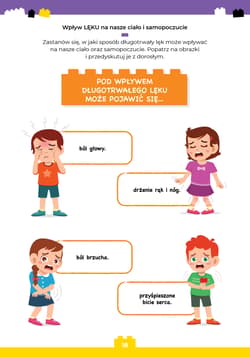 Galeria - zdjęcie nr. 4 - Radzę sobie z poczuciem lęku karty pracy dla dzieci i młodzieży z zaburzeniami lękowymi oraz ze spektrum autyzmu