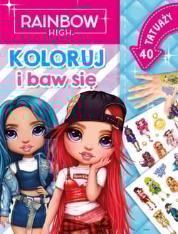 Rainbow High Koloruj i baw się 40 tatuaży - Monika Kiersnowska