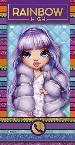 Rainbow High Violet i Sunny Książeczka telefon - Monika Kiersnowska