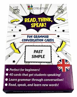 Read Think Speak Past Simple CREATIVO