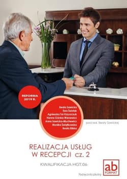 Realizacja usług w recepcji cz.2 - Sawicka Beata