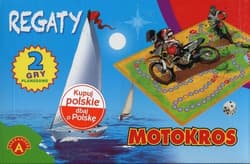 Regaty Motokros 2 gry planszowe