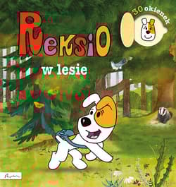 Reksio w lesie. Książka z okienkami - Szarf Maria