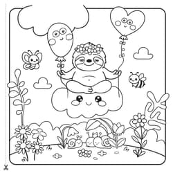 Galeria - zdjęcie nr. 4 - Relaksowanka Słodziaki Antystresowe kolorowanie dla każdego