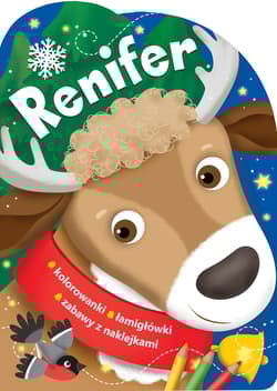 Renifer Świąteczne activity z wykrojnikiem - Opracowanie Zbiorowe