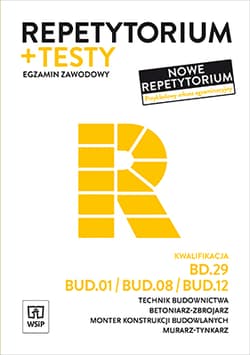 Repetytorium i testy Technik budownictwa BD29/BUD01/BUD08BUD12 - Kozłowski Mirosław, Maj Tadeusz, Popek Mirosława