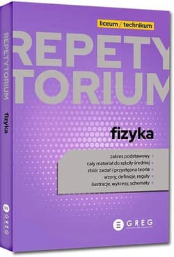 Repetytorium LO 2027 - Fizyka - Elżbieta Senderska