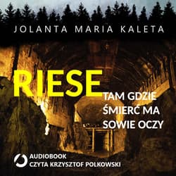 Riese, tam gdzie śmierć ma sowie oczy - audiobook - Jolanta Maria Kaleta