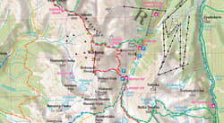 Galeria - zdjęcie nr. 2 - Rila&Pirin Bulgarian Mountains trekking map 1:80 000 laminat 2018