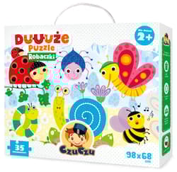 Robaczki duuuże puzzle CzuCzu