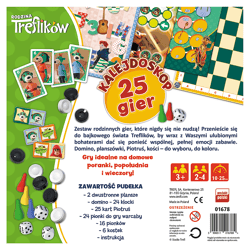 Galeria - zdjęcie nr. 2 - Rodzina Treflików Kalejdoskop 25 gier