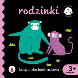 Rodzinki. Książeczka kontrastowa. Pierwsze książeczki - Opracowanie Zbiorowe