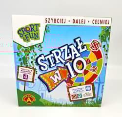 RODZINNA GRA ZRĘCZNOŚCIOWA - STRZAŁ W 10