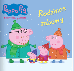 Rodzinne zabawy. Świnka Peppa. Książeczki z półeczki - null null