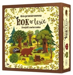 Rok w lesie Znajdź zwierzaka - Król Magdalena, Dudek Marcin