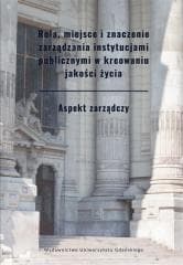 Rola, miejsce i znaczenie zarządzania.. - Praca zbiorowa