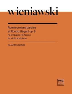 Romance sans paroles et Rondo elegant - Wieniawski Henryk, Antoni Cofalik