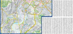 Galeria - zdjęcie nr. 3 - Rome and the Vatican pocked map 1:15 000 laminat midi 2023
