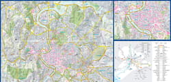 Galeria - zdjęcie nr. 4 - Rome and the Vaticancity street map 1:15 000 laminat 2025