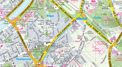 Galeria - zdjęcie nr. 5 - Rome and the Vaticancity street map 1:15 000 laminat 2025