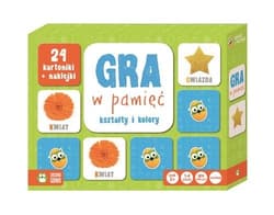 Rosnę i Poznaję Gra w pamięć Kształty i Kolory