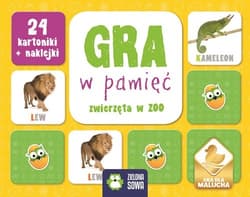 Rosnę i poznaję Gra w pamięć Zwierzęta w Zoo