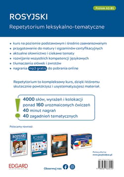 Galeria - zdjęcie nr. 2 - Rosyjski - Repetyt.leksykalno-temat.A2-B1 wyd. 3