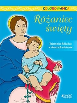 Różaniec święty Kolorowanka