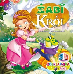 Rozkładanka 3D Żabi król