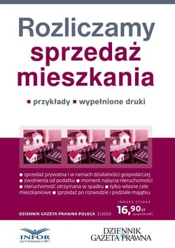 Rozliczamy sprzedaż mieszkania. Przykłady... - Grzegorz Ziółkowski