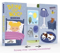 Rozsuwanki-niespodzianki Dzień czy noc Przeciwieństwa - Magdalena Młodnicka